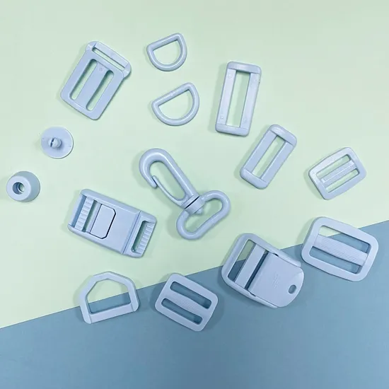 Fivela de liberação lateral rápida de plástico ajustável para mochila