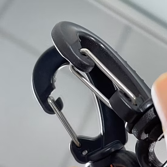 Atacado plástico giratório snap ganchos fecho fivela para mochila correias cinto saco acessórios