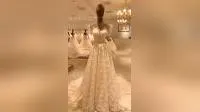 Vestido de noiva de renda sem mangas, tule, organza, praia, vestido de noiva M5715
